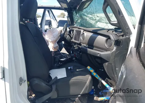 2021 Jeep Gladiator Willys 4X4 из США, поврежденный, VIN 1C6HJTAGXML542070